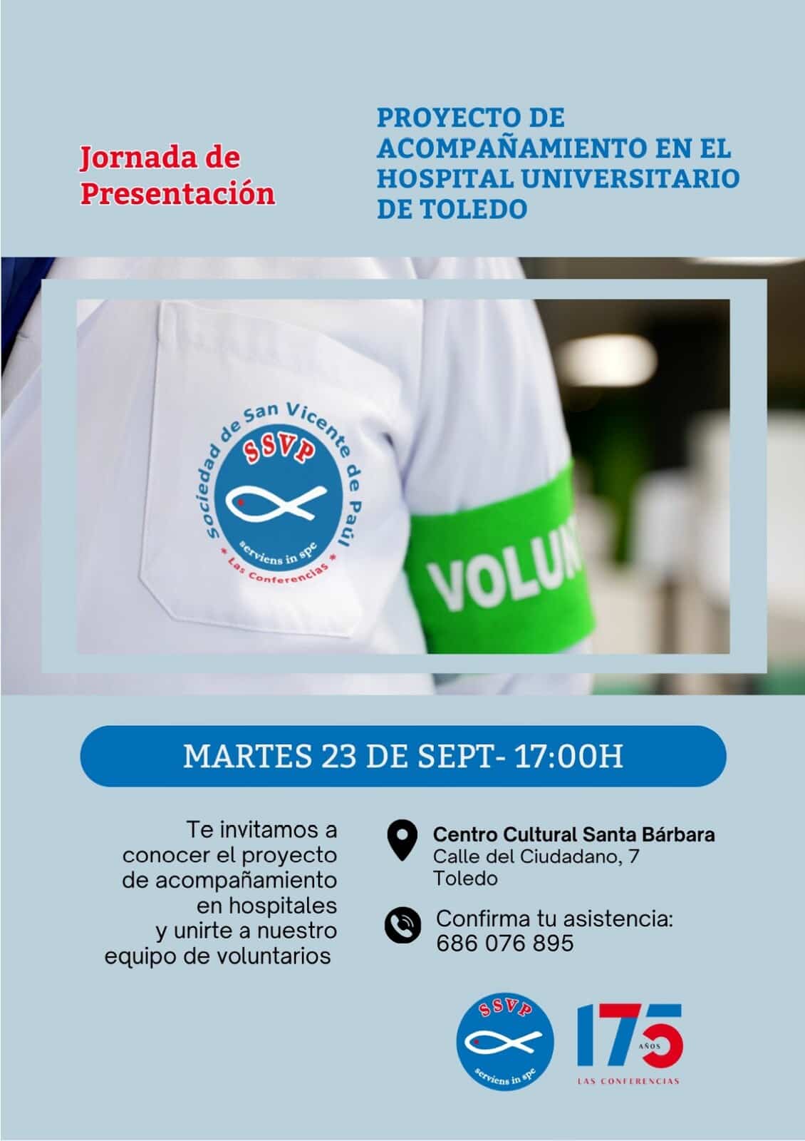 Proyecto de acompañamiento en hospitales - Toledo